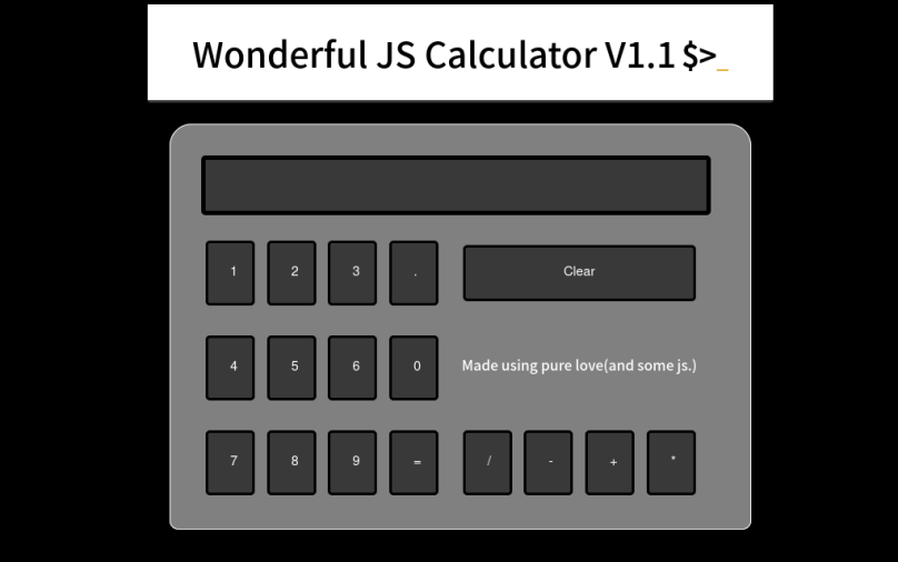 Introducing: Wonderful JS Calculator V1.1 – A totally new&nbsp;update.