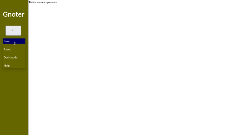 Introducing: Gnoter, a text editor that uses the browser’s cookie to save your&nbsp;note.